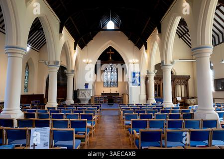St. David`s Church, Moreton-in-Marsh, Gloucestershire, England, Großbritannien Stockfoto